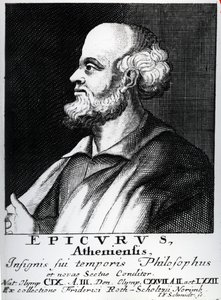 Epicurus by German School